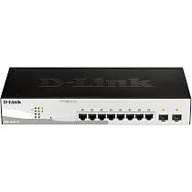 D-Link 10-Port Gigabit Smart Managed Switch | 8 GbE + 2 SFP Ports ...
