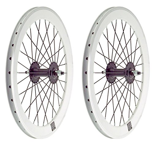 ONOGAL 2X Llanta Rueda para Bicicleta Fixed Fixied de 700 Aluminio CNC