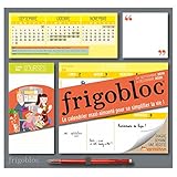 Frigobloc 2020 Hebdomadaire - Calendrier d'organisation familiale par semaine (de sept 2019 à déc 2020): Le calendrier maxi-aimanté pour se simplifier la vie