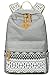 Produktbild Canvas Rucksack Maedchen Schulrucksack Fashion Ethnischen Stil Blumendruck