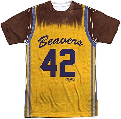 Film Wolf Beavers Sports Jersey Adult Front/Back Print T-Shirt