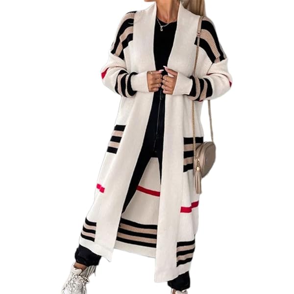 Pull Tricot Femme Manches Longues – Modèle Oversize D’hiver, Matière Douce, Grandes Tailles Disponible - 2