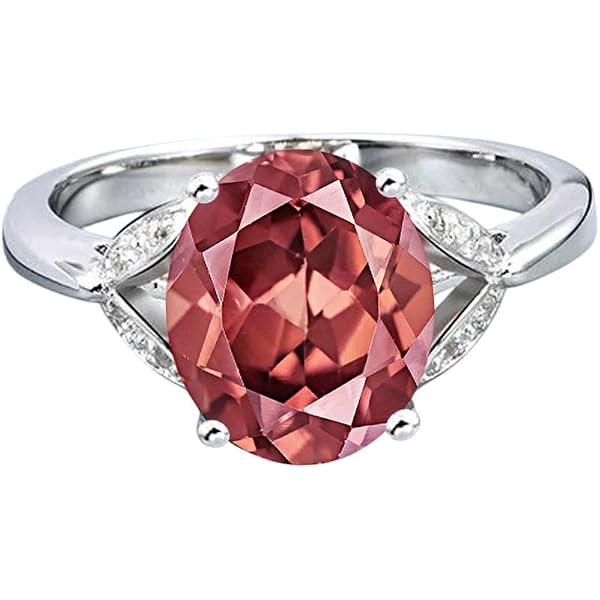 Orecchini Sultanit In Argento 925 Con Diaspora Creata Ovale 9x7mm, Pietra Che Cambia Colore, Regalo Donna - 5
