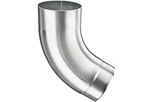 DACHRINNEN-SHOP.DE Titanzink Fallrohrbogen rund DN 100/60 Grad