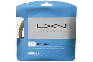 Luxilon WRZ996200AMB Corda da Tennis Original 130, 12.2 m, Unisex, Marrone, 1.30 mm
