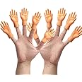 Yolococa Small Hands 10 Piece Miniature Finger Puppets with Left and Right Hands Tiktok Toys