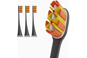 ‎ZAHNHELD Zahnheld® Bürstenkopf Pro X-Clean | Mittelharte Wechselköpfe Für Gero Schallzahnbürste | Effektive Reinigung