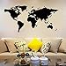 Produktbild KARTE DER WELT Atlas Union Jack überträgt große Kontinente Wandaufkleber Vinyl Aufkleber für Wohnzimmer Home Decor 45x95cm