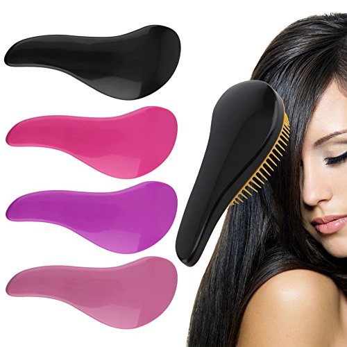 Fashion Gallery Magic Handle Tangle Detangling Comb Shower Hair Brush Salon Styling Tamer Tool