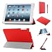 Produktbild Rot iPad Mini / Mini 2 / Mini 3 Schlank Hülle mit Triple Folding Stand, Slim Case Cover Ständer