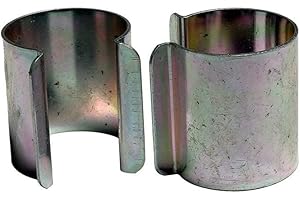 KALEMBAL Clip de fixation pour bâche serre 30 x 30mm (x20 pcs) - Métal revêtement Zinc - Inoxydable - Très résistant