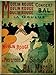 Produktbild FRANZOSICH VINTAGE PLAKAT 50x70cm RETRO WERBUNG MOULIN ROUGE PARIS LA GOULUE TANZERIN TOULOUSE LAUTREC