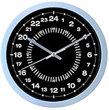 24-Hour Clock - Ultra genaue / leichtes Ablesen - 30 cm