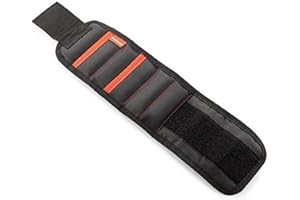 ‎INNOVAGOODS InnovaGoods® Opaska magnetyczna na nadgarstek do majsterkowania Wristool ułatwia pracę z narzędziami ręcznymi, ma kompaktowy i lekki design, idealna do majsterkowania.