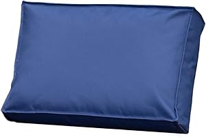 Bielik Coussin Palette 60x40 pour Canapé Palette | Impermeable Coussin pour Salon de Jardin Fabriqué en UE | Coussin pour Meuble Palette de Couleur: Bleu foncé