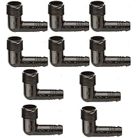 Rain Bird SBE-050 Winkelstück mit Außengewinde 1/2", 10 Stück, für SPX Flex, Gartenbewässerung
