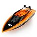 Produktbild Likecom RC Boot,4 Kanäle Fernbedienung Spielzeug High-Speed Racing Boot mit Starke Kraft für Anfänger und Kinder - Orange