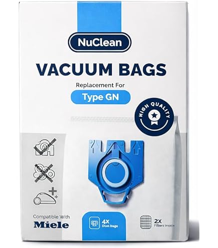 Bolsas Para Aspiradoras BASIC XL (x10): FJM-GN MiIELE / Adecuado Para: Miele S241 - S256i - S290 - S299 - S300i - S399i - S400i - S499i - S500 - S599