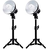 Fovitec StudioPRO - 2x Product Photography Fluorescent Lamp Lighting Kit - [2x][CFL][Lamps and Bulbs Included]