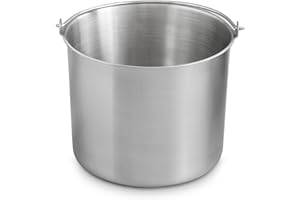 SPRINGLANE KITCHEN SPRINGLANE Contenitore per gelato in acciaio inox per macchina del gelato, contenitore aggiuntivo (Elli, 1,5 L)