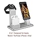 Produktbild Airpods iWatch Charging Stand Tzomsze 4 in 1 AirPods Accessories AirPods Stand iWatch iPhone Charging Docks Holder for Airpods /Apple Watch Series 1/ 2/ iPad/ iPhone 7 plus/7/6splus/6/6s/5/5c/5se
