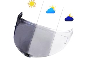 BSTOP K6 Shield Visor for AGV K6 K6S Face Shield Uv Protected Windshield Moto Helmet Accessories (Photochromic)