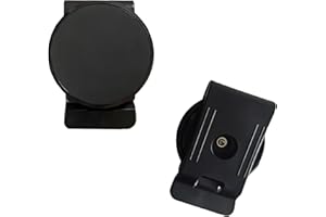 Xuoxeji Magnet Tool Belt, Tool Holsters Clip Strong, Clip-On Belt Magnet Holster for Hammer, Screws, Nails, Pliers, Screw Driver, Wrench, Tape Measure Clip Hardware 2 Pcs (8 Magnets)