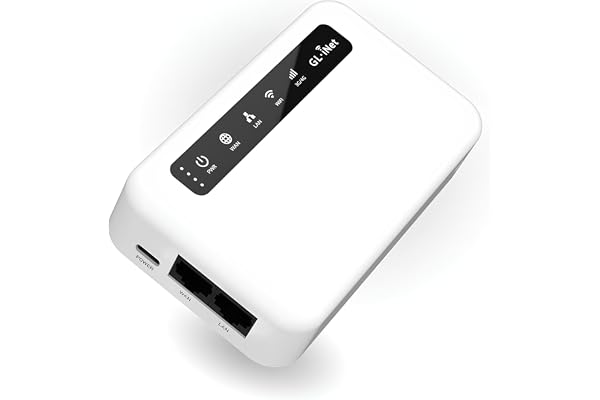 GL.iNet GL-XE300 (Puli) 4G LTE Industrial IoT Gateway, nur T-Mobile, Router/Access Point/Extender/WDS, OpenWrt, 5000 mAh Akku, OpenVPN, Remote SSH, WPA3, IPv6 (EG25G), Globale Version