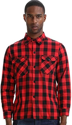 Pizoff Mens Hip Pop Fashion Slim Shirt Tops