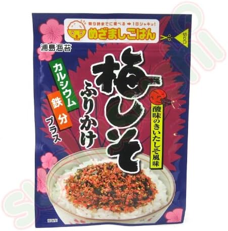 Obukuro Umeshiso Flavoured furikake Rice Seasoning 30g (Case of 5)