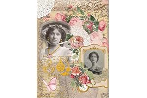 PAPEL ARROZ DECOUPAGE CADENCE METALIZADO 007 30 * 41 CMS