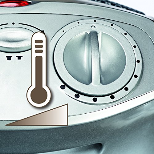 Einhell Heizlüfter KHO 1500 (1500 Watt, zuschaltbare Drehfunktion, 2 Heizstufen, Ventilatorbetrieb, PTC-Heizelement) - 4