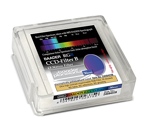 Baader Planetarium B-CCD Filter Round 36 x 2 mm Precision Optically Polished