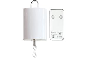 FONMY Hanging Display Motor 10 RPM Low Speed with Remote for Wind Spinner Ornament Hanging Decor Baby Crib Mobile Battery Operated Motor