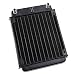 Produktbild Warmetauscher Kuehler - SODIAL(R)Schwarzes Aluminium Warmetauscher Kuehler fuer PC CPU CO2 Laser Wasser Kuehlsystem Computer