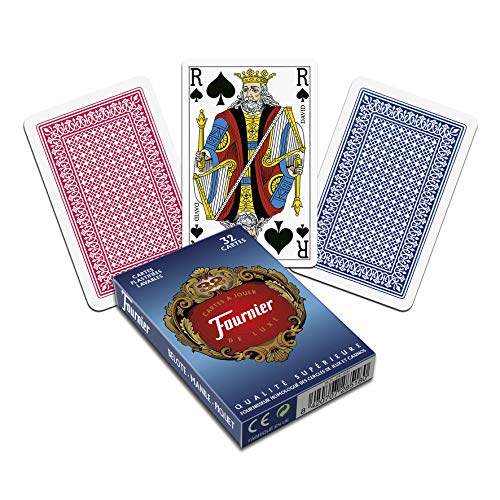 Fournier- Belote 32 Jeu de Cartes, F28518