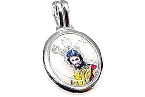 INMACULADA ROMERO IR Colgante plata ley 925m 20mm. Señor del Soberano Poder Cristo San Gonzalo de Sevilla