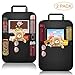 Produktbild Auto Rückenlehnenschutz, ASANMU 2 Stück Auto Organizer für Kinder, Wasserdicht Autositzschoner, Auto Organizer Rücksitz für Große Taschen und iPad/Tablet-Fach, Kick-Matten-Schutz für Autositz