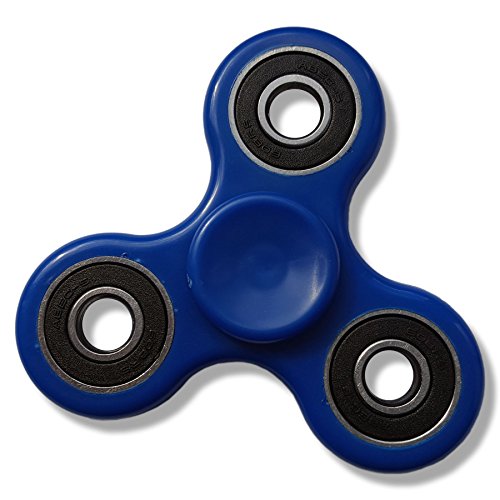 Vinsani Whirlerz Tri-Finger Fidget Hand Spinner Ultra Fast Bearing Finger Gadget Toy - Blue Vinsani Whirlerz Tri-Finger Fidget Hand Spinner Ultra Fast Bearing Finger Gadget Toy - Blue