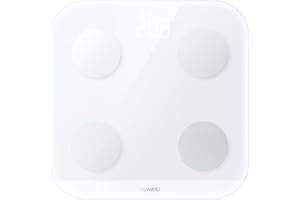 HUAWEI Scale 3, Waga Body Fat, 11 wskaźników składu ciała, Bluetooth i Wi-Fi