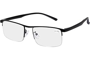 MIRYEA Progresywne wieloogniskowe okulary do czytania komputerowego, blokujące niebieskie światło, stop tytanu, zginane, wieloogniskowe, bez linii, okulary antyodblaskowe, zmęczenie oczu, ultralekkie, dla