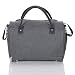 LCP Kids 668 Baby Changing Bag SYDNEY grey Diaper with carry handle, waterproof mat and universal fixing for strollers