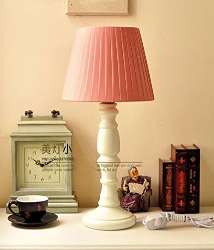The head of the table lamp bedroom with minimalist and contemporary European style garden decorated As Chien Mei-lamp, Carmine Powder