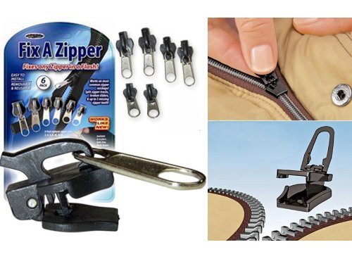 Fix A Zipper - Grey - As Seen on TV by Trademark Commerce