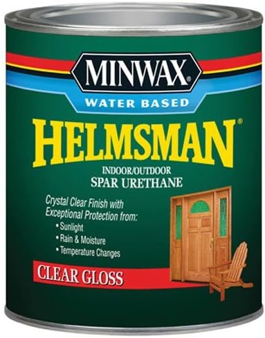 Minwax 63050 Helmsman Gloss Spar Urethane, 1 Quart by Minwax