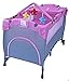 Portable Baby Child Travel Cot Bed Bassinet Play Pen Playpen (pink)