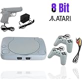 Cosmostech 8 Bit Atari Oyun Konsolu, 2 Oyun Kolu, 1 Tabanca, Mario ve Onlarca Oyun Y&uuml;kl&uuml;, Beyaz