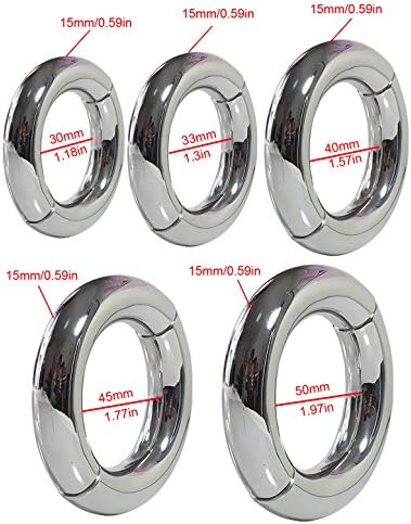 New Metal Ring Men Stainless Steel Allen Wrench Kit