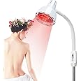 R A Products Physiotherapy Ir Lamp Single Head With Floor Stand Infrared Lamp Therapy Far-Infrared Relaxing Body Device For Acupressure Therapy Pain Relaief Leight Machine