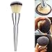 Lalang Silver Make Up Brush Foundation Flat Top Face Loose Powder Makeup Brush